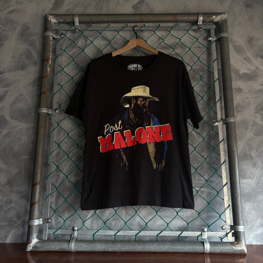 Playera Posty Co. Hombre L Negra  Post Malone