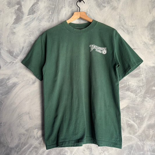 Playera Nemesis Para Hombre Talla M Color Verde Superweight Teamsters Bye Bye Jack