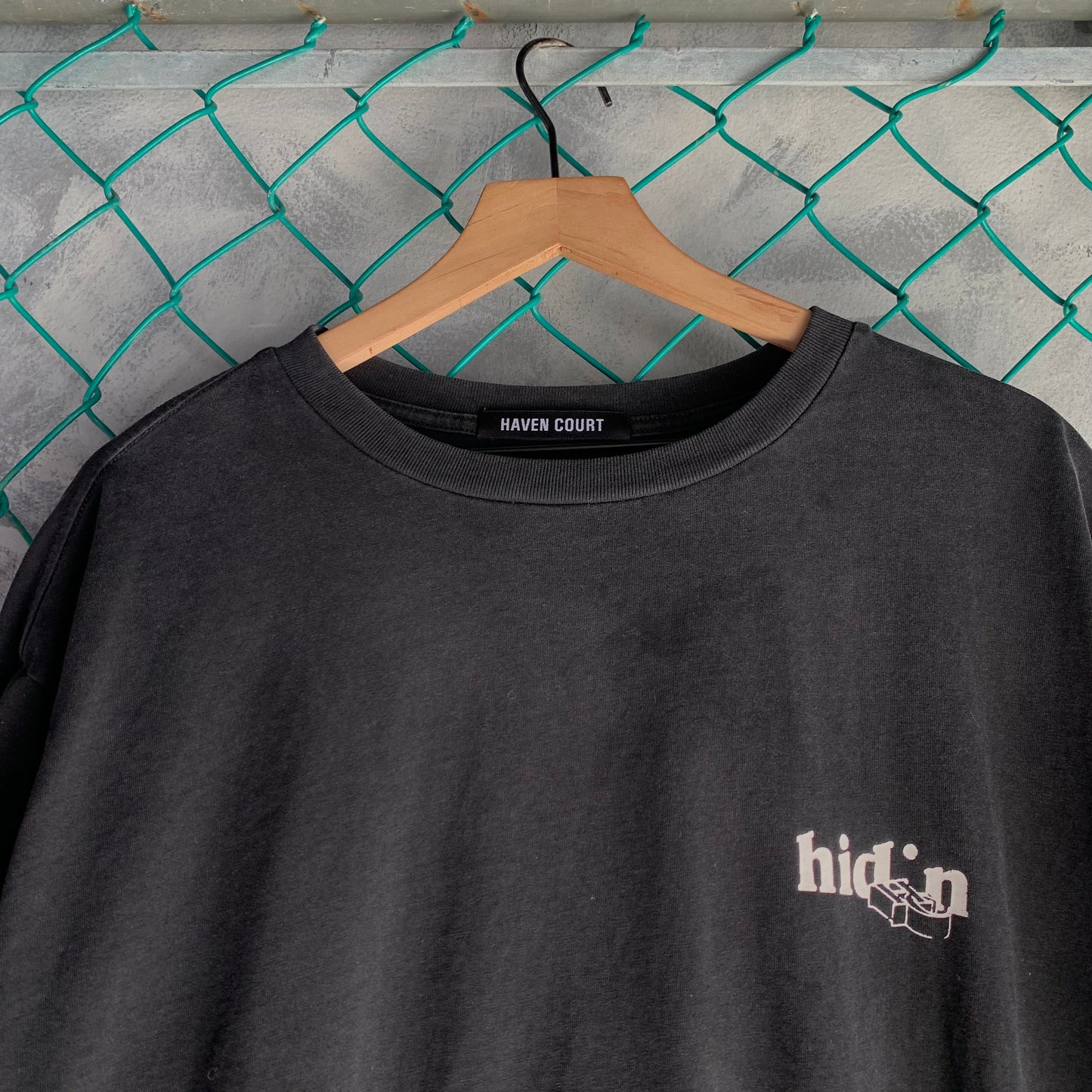 Playera Haven Court Para Hombre Talla XL Color Negro HID'N