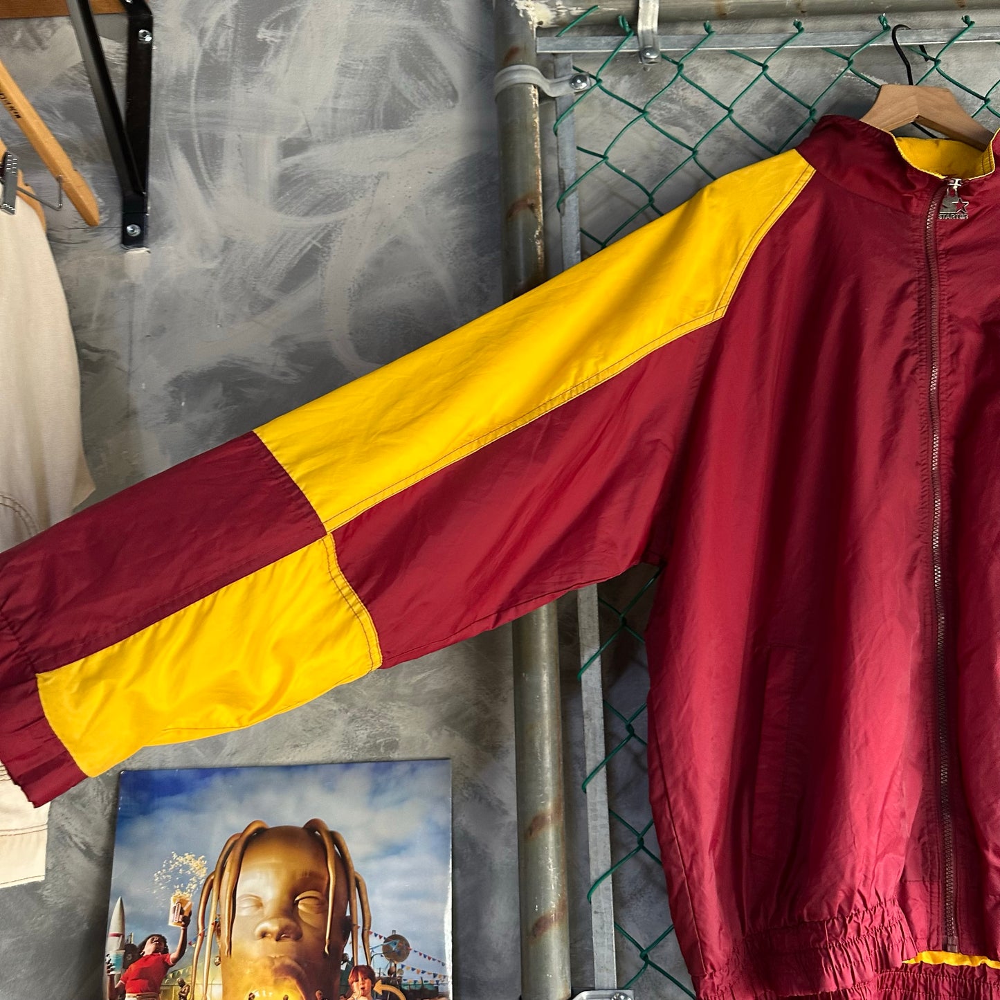 Chamarra Vintage Starter Redskins De Hombre Talla Xl Color Rojo Red Skins de Washington