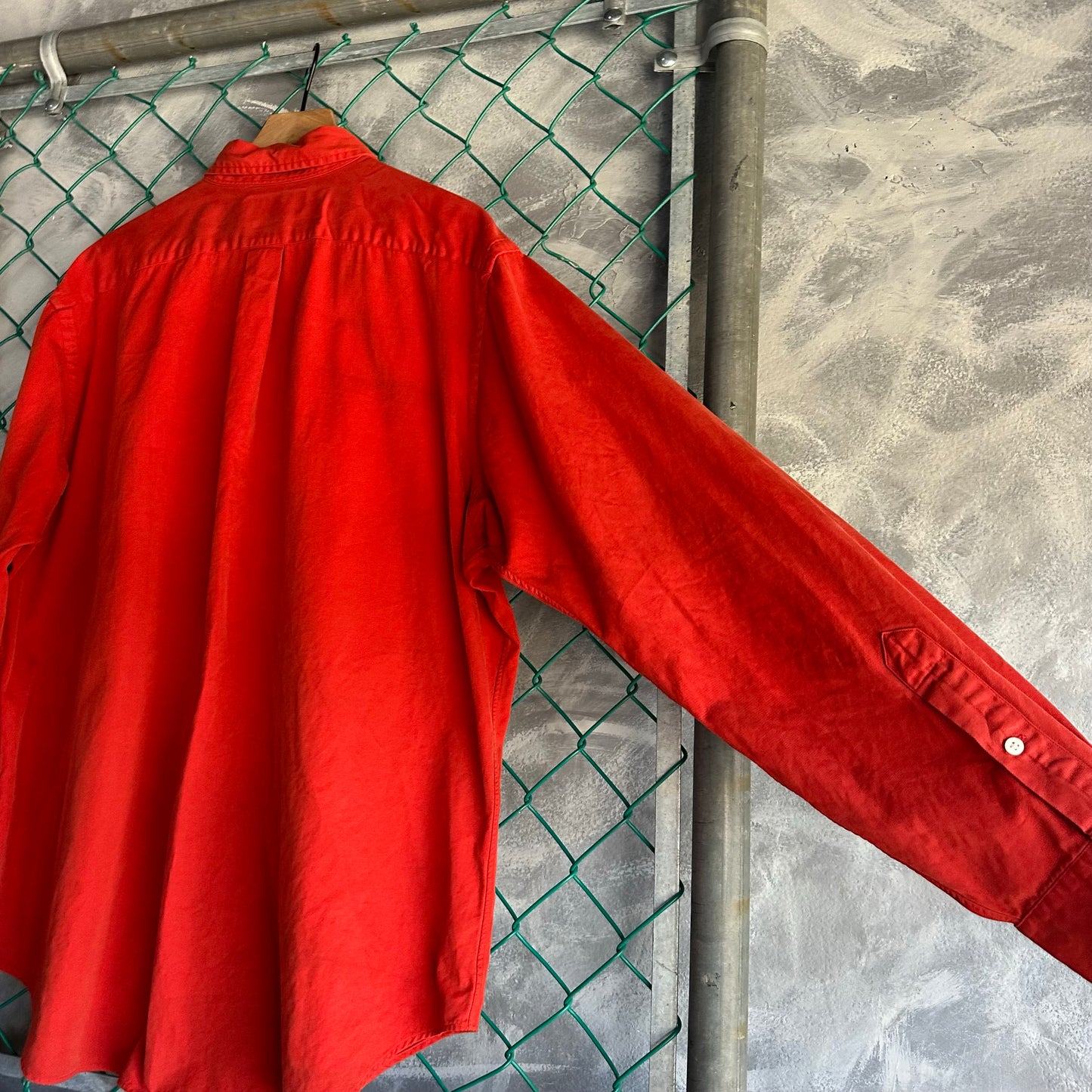 Camisa Polo Ralph Lauren De Hombre Talla XL Color Rojo De Tela Gruesa