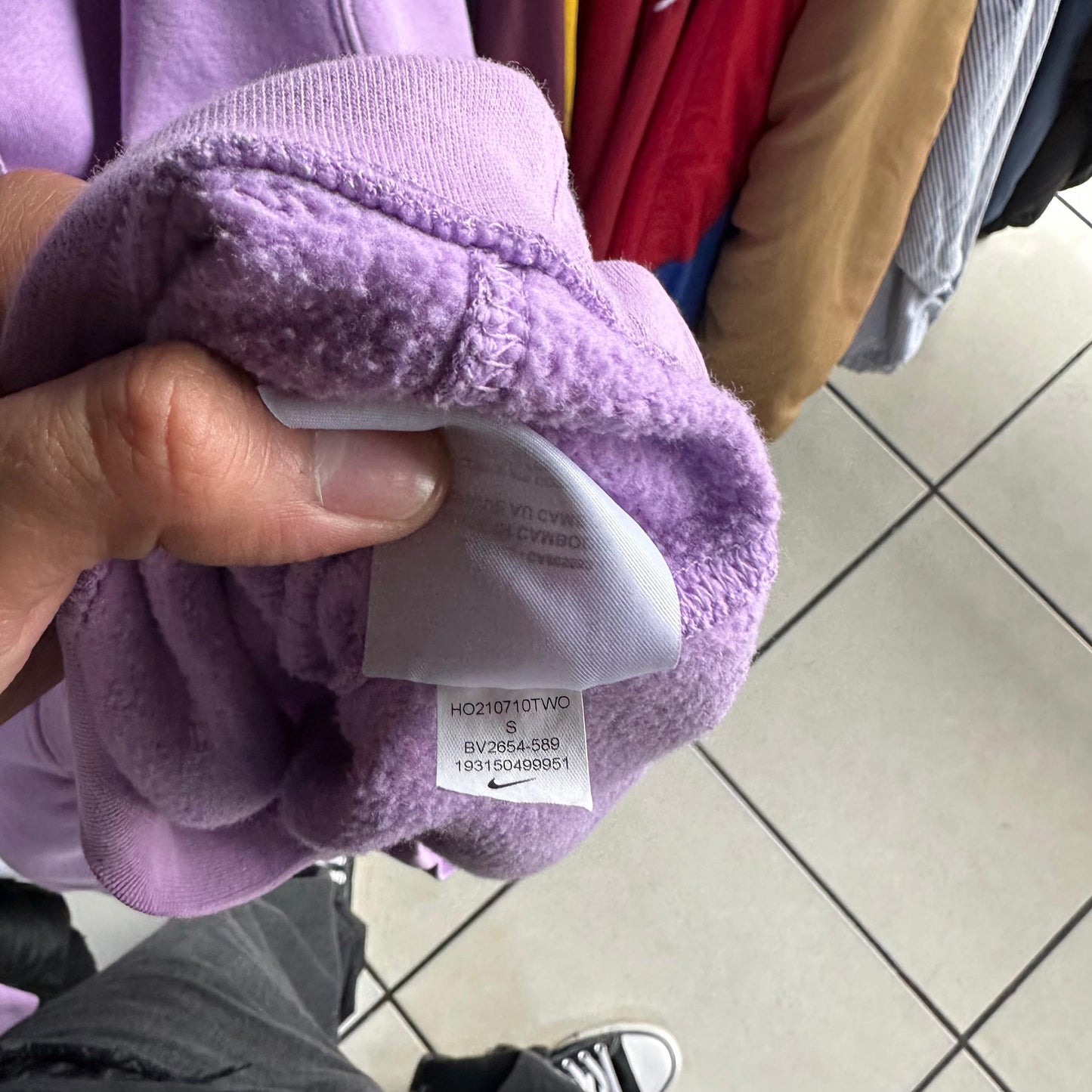 Suéter o Hoodie Nike De Hombre Talla S Color Morado Deportivo Gimnasio