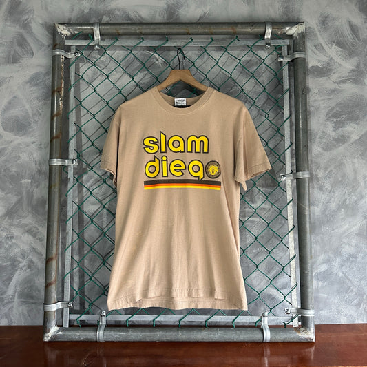 Camisa Vintage De San Diego Padres De Hombre Talla L Color Cafe