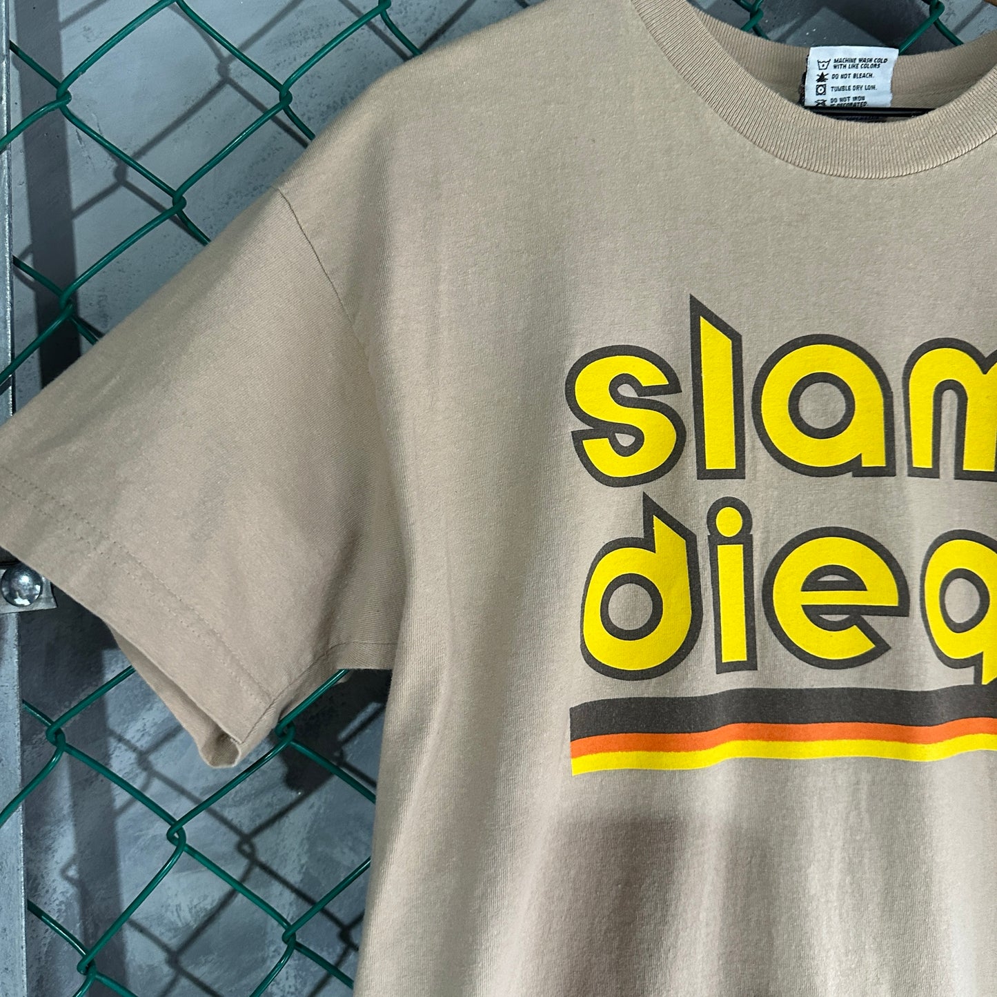 Camisa Vintage De San Diego Padres De Hombre Talla L Color Cafe