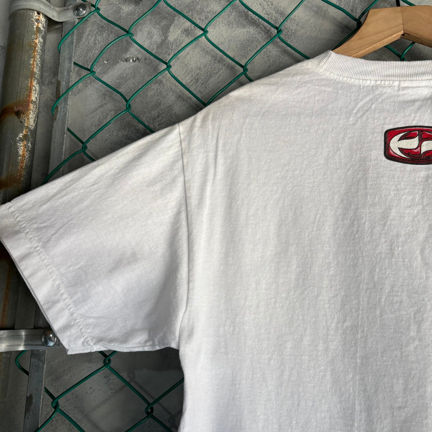 Playera Split Para Hombre Talla M Color Blanco