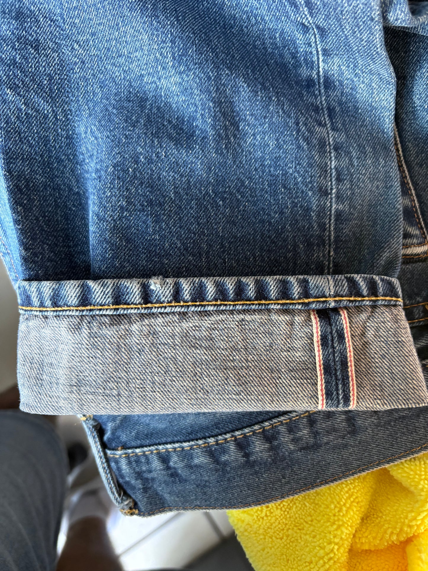 Pantalón Double RL Para Hombre Talla 30x30 De Mezclilla Azul Marino