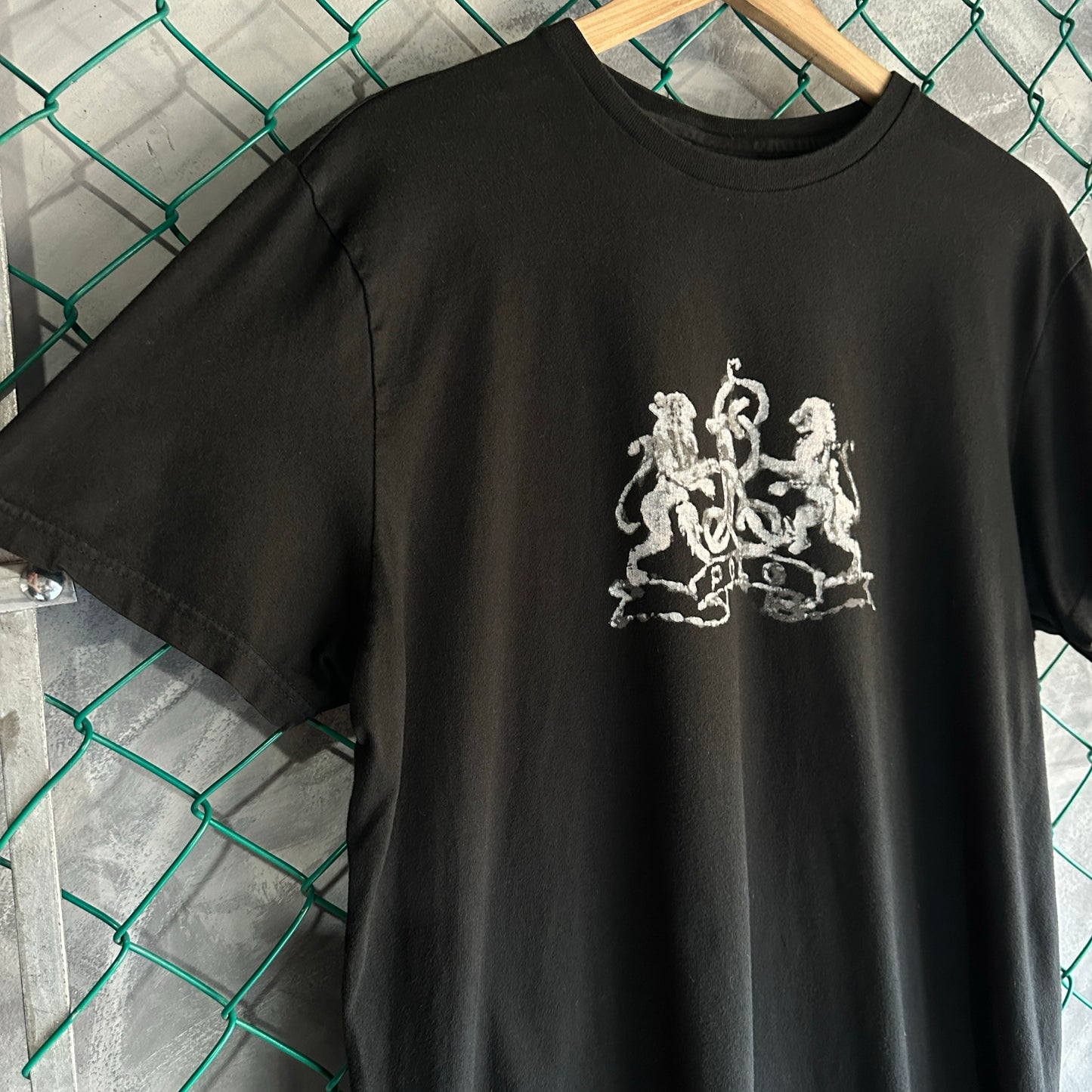 Camisa Vintage Polo Ralph Lauren De Hombre Talla L Con Logo De Leones
