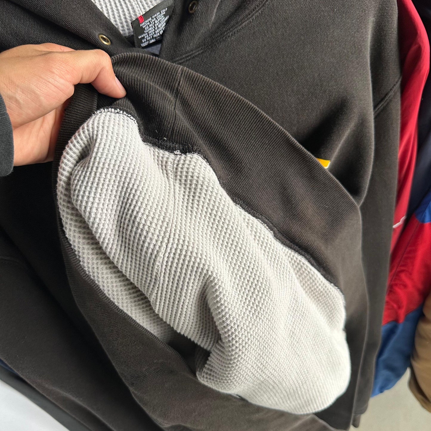 Hoodie Polo Ralph Lauren De Hombre Talla L Color Negro Con Forro Por Dentro Tela Pesada Polo Jeans