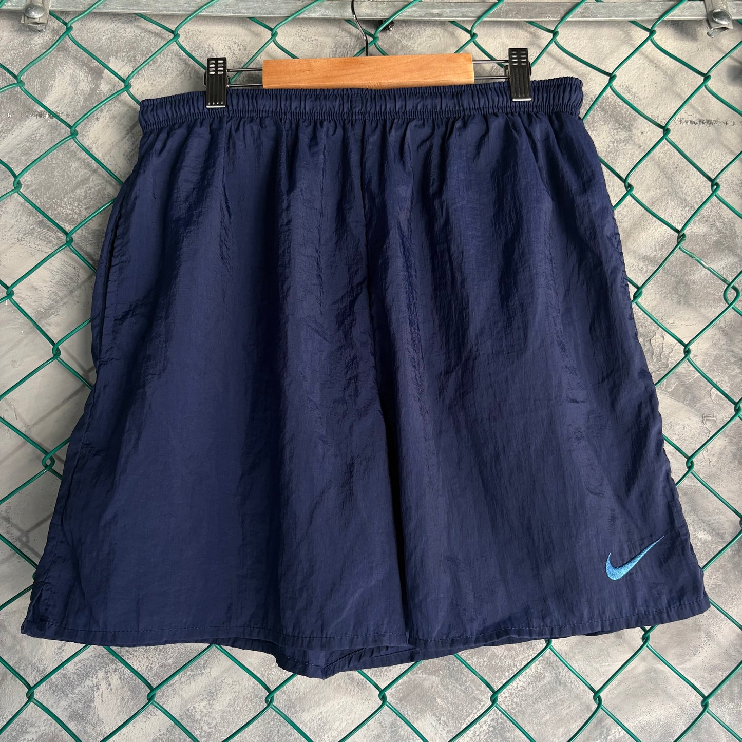 Short Deportivo Nike Hombre M Azul Marino Vintage
