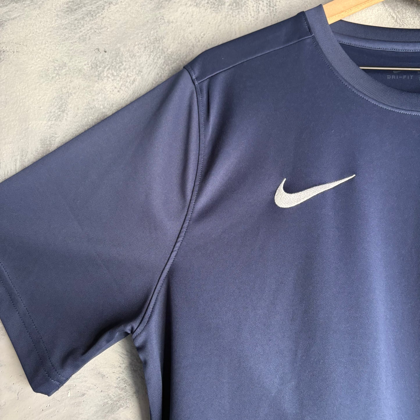 Playera de Licra Nike Dri Fit Para Hombre Talla XL Color Azul Marino