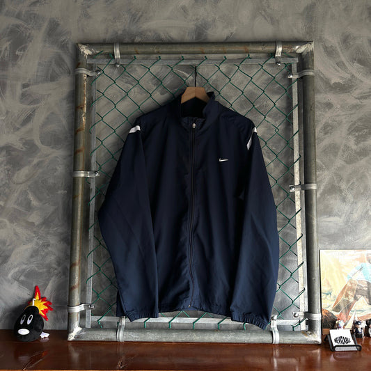 Chamarra Nike De Hombre Talla XL Color Azul Marino Dri Fit De Ziper
