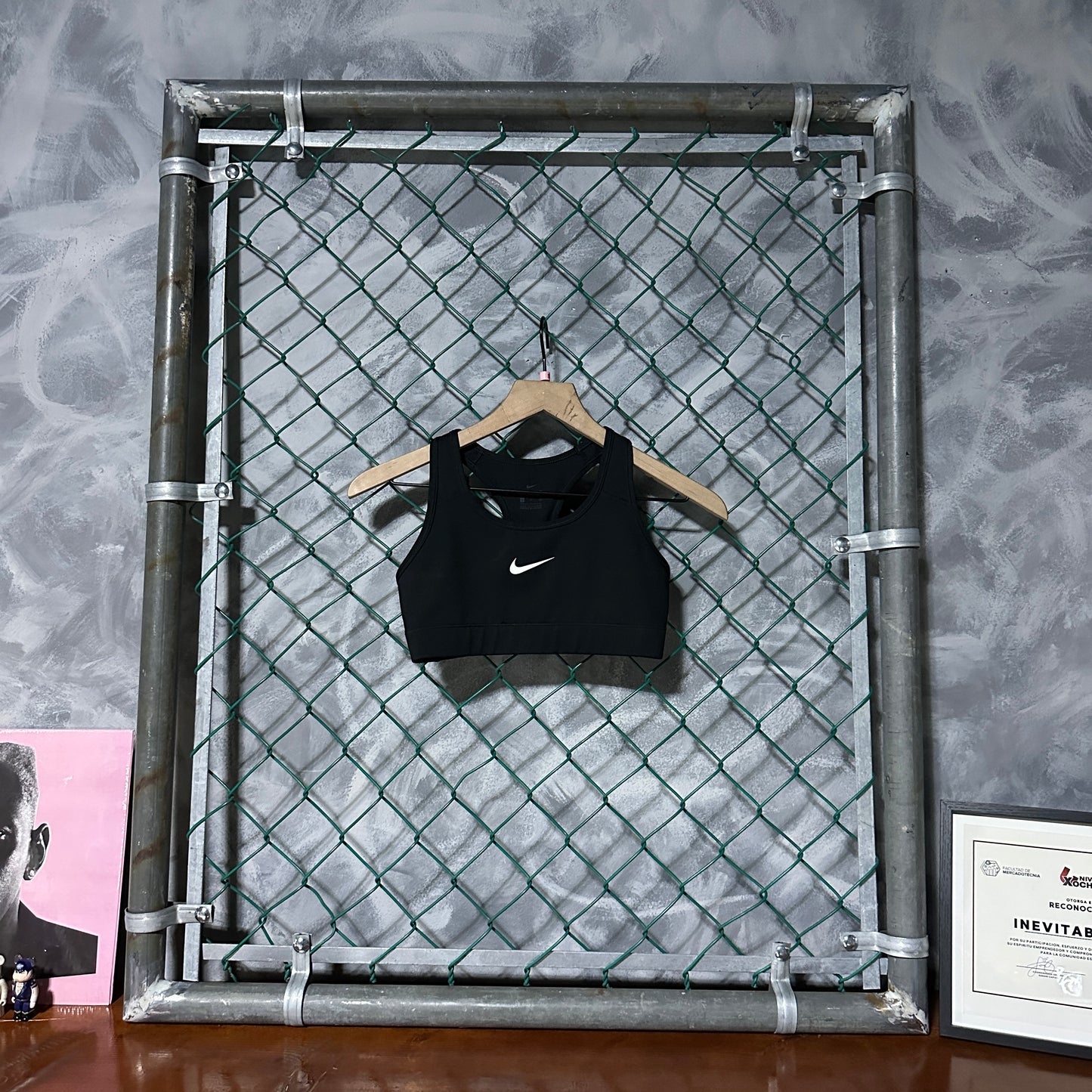Bra O Top Deportivo Nike De Mujer Talla S Color Negro Gimansio Pilates Yoga