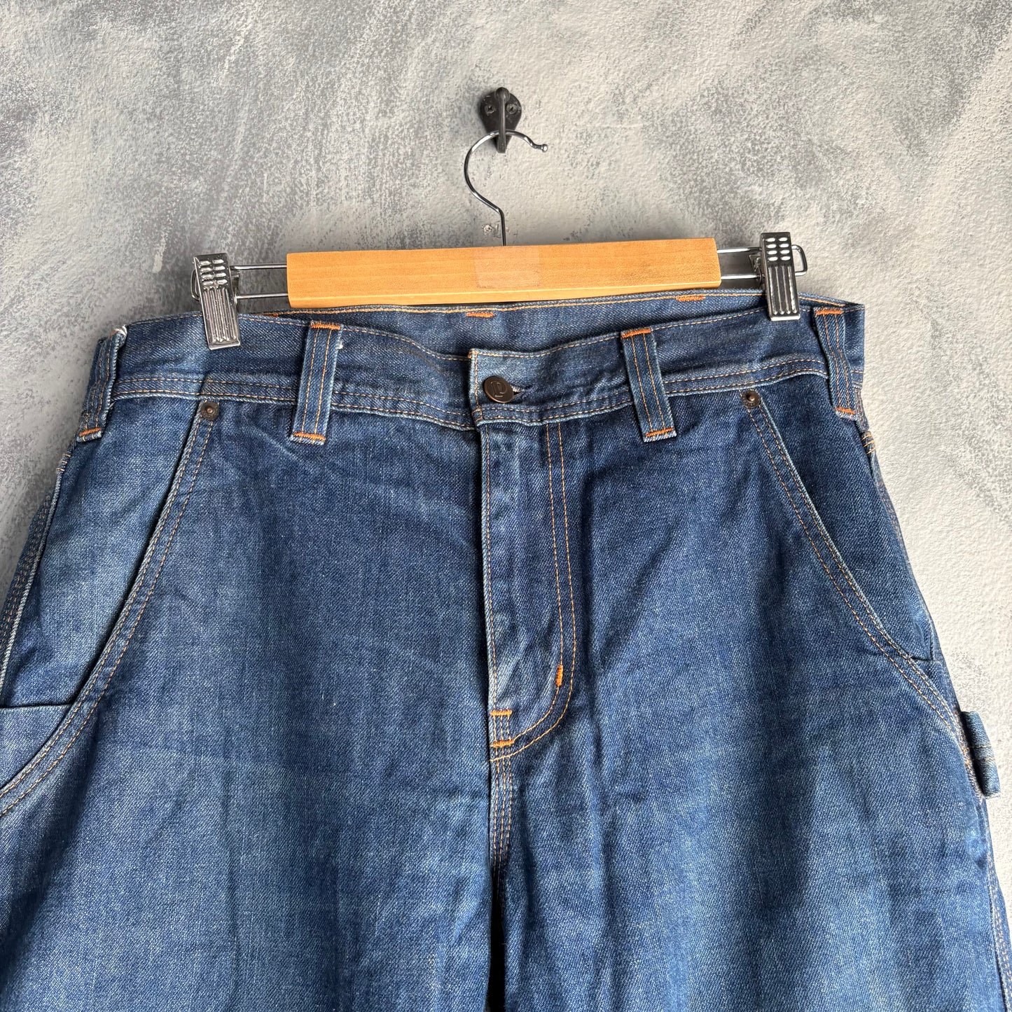 Pantalón Patagonia Para Hombre Talla 31x31 de Mezclilla Azul Doble Rodilla