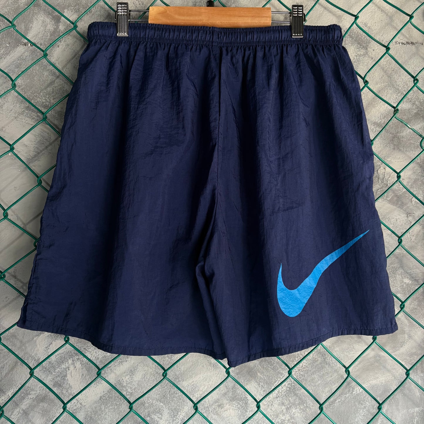 Short Deportivo Nike Hombre M Azul Marino Vintage