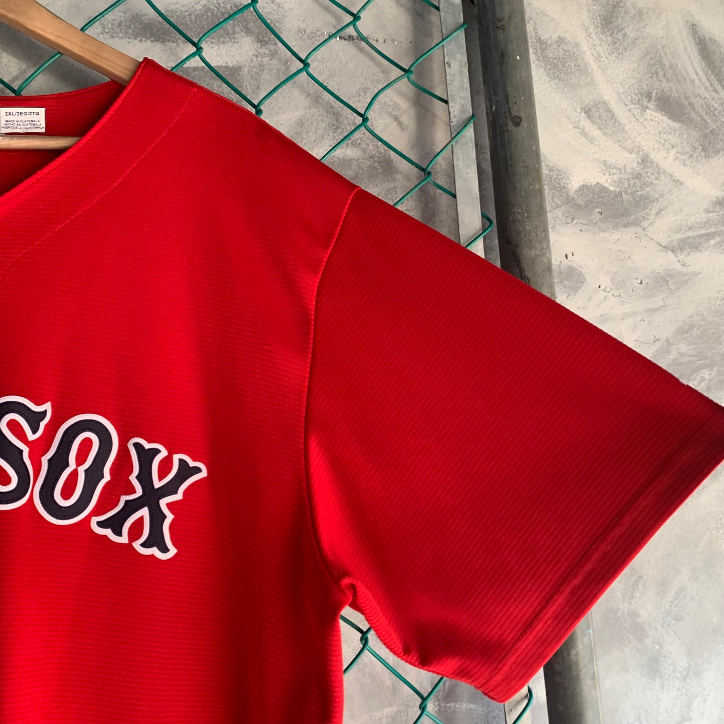 Jersey Majestic Para Hombre Talla 2XL Color Rojo MLB Red Sox Benintendi #16
