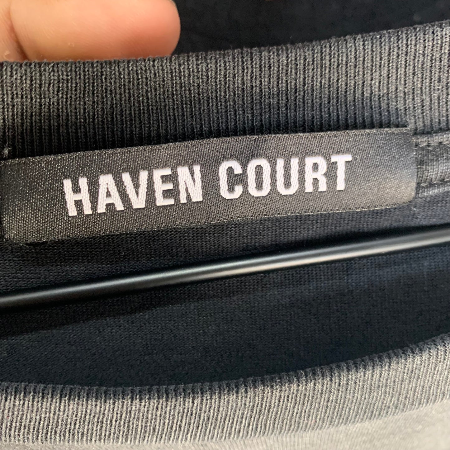 Playera Haven Court Para Hombre Talla XL Color Negro HID'N