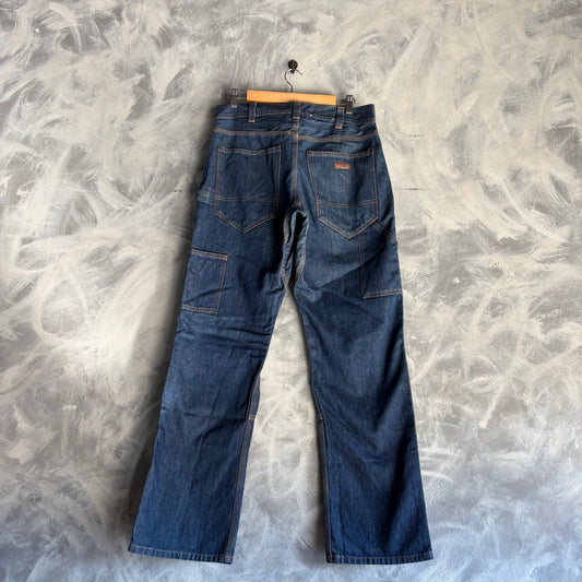 Pantalón Patagonia Para Hombre Talla 31x31 de Mezclilla Azul Doble Rodilla