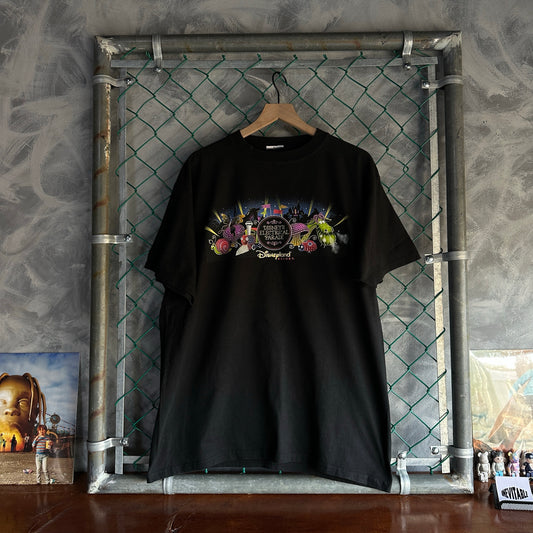 Camisa Vintage De Disney De Hombre Talla 2XL Color Negra Disneyland Eletrical Parade
