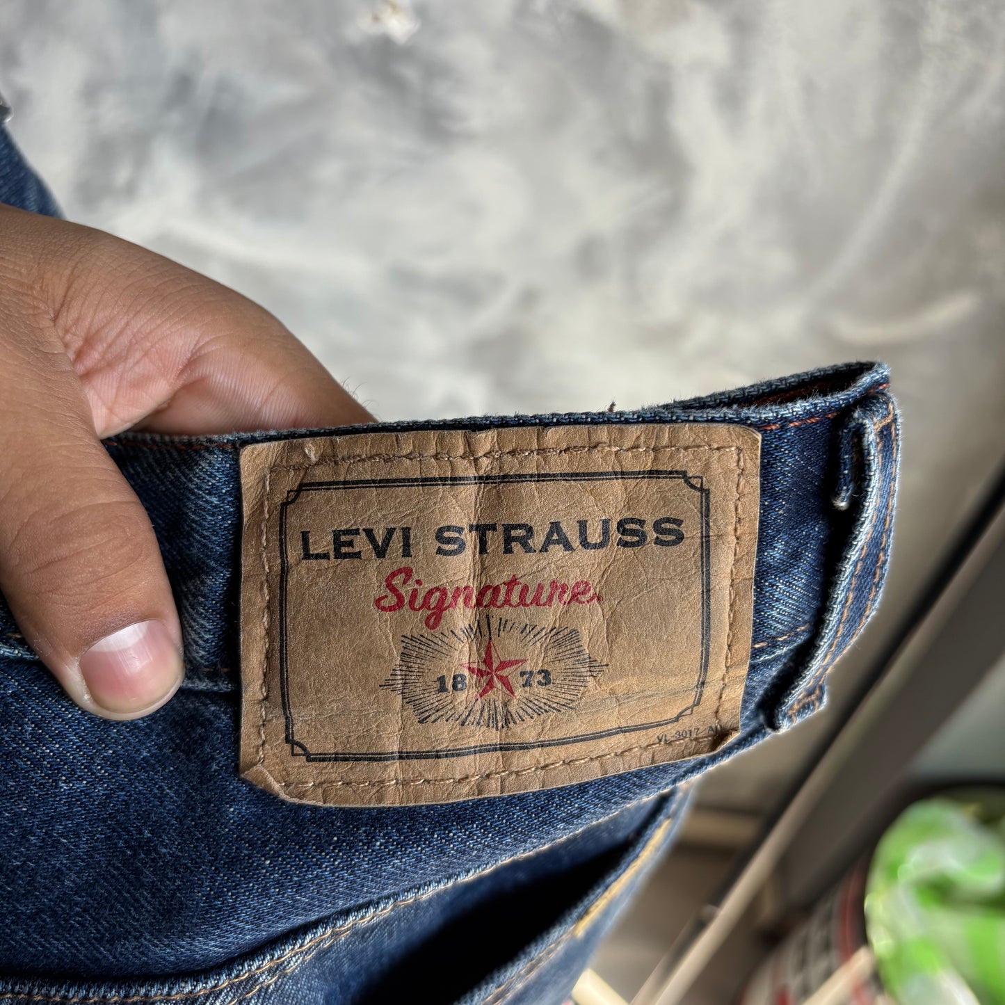 Pantalón Levi’s Strauss Para Hombre Talla 33x30 Azul de Mezclilla Corte Regular