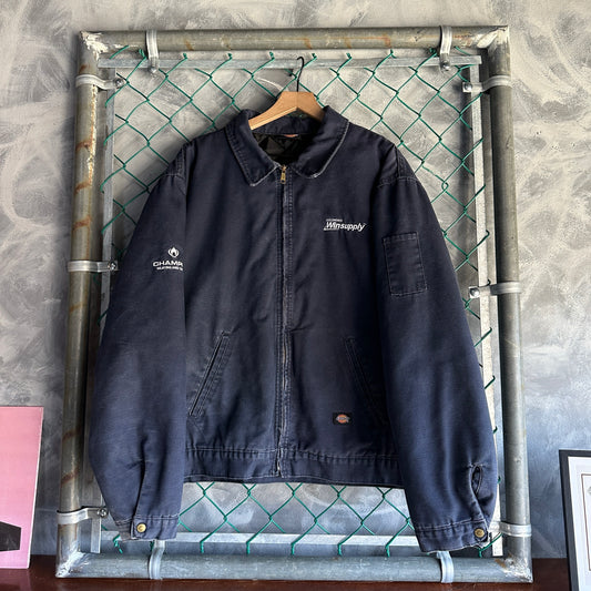 Chamarra Dickies De Hombre Talla Xl Color Azul Marino Detroit Workwear
