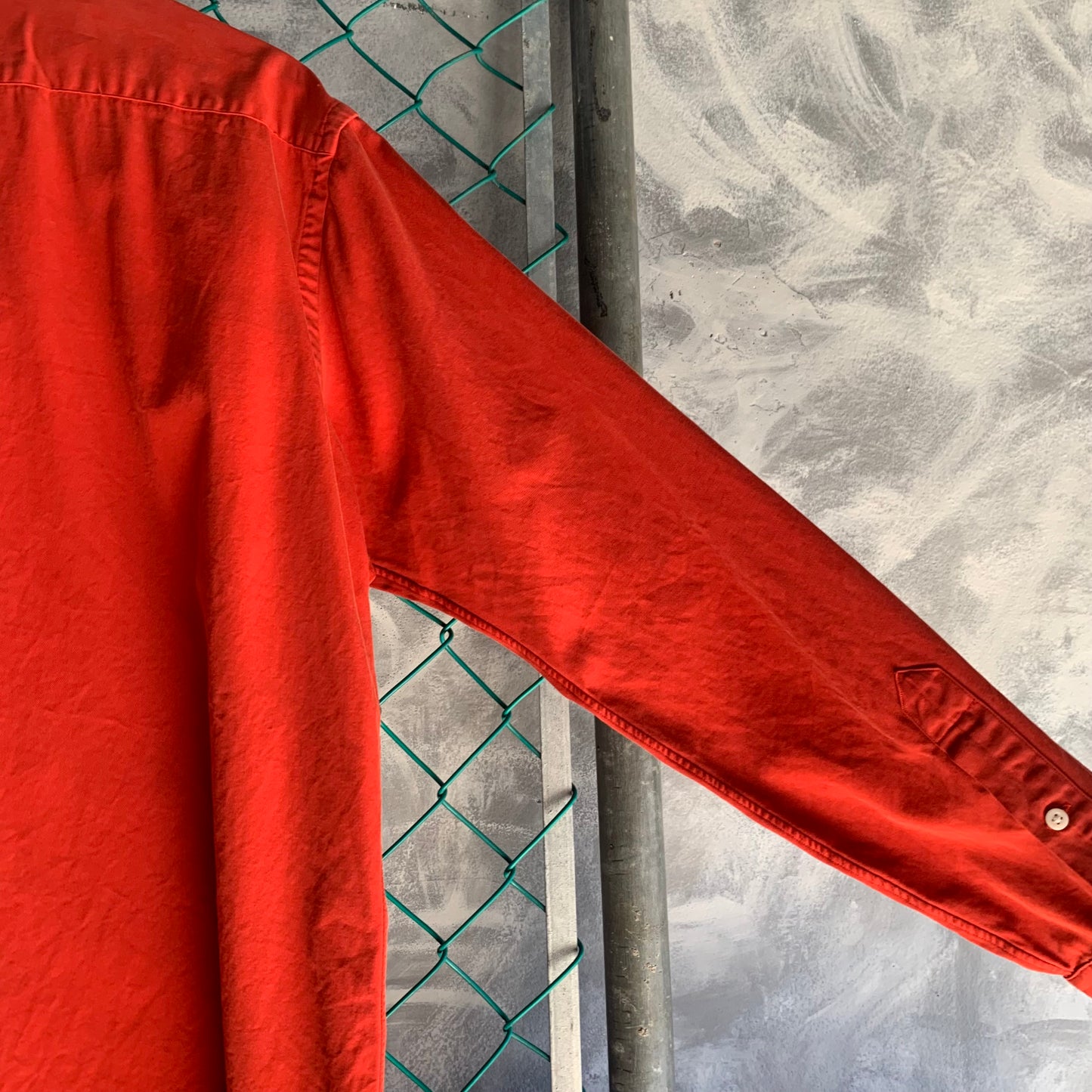 Camisa De Vestir Polo Ralph Lauren Para Hombre Talla XL Color Naranja