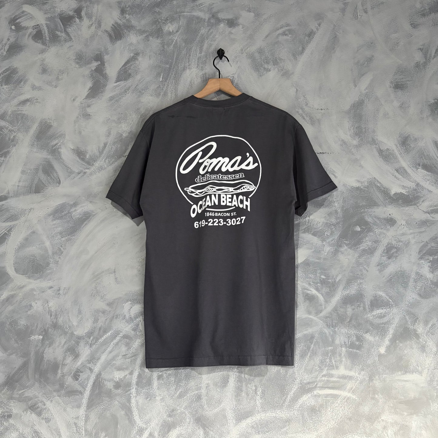 Playera AAA Para Hombre Talla L Color Gris Pama’s Ocean Beach