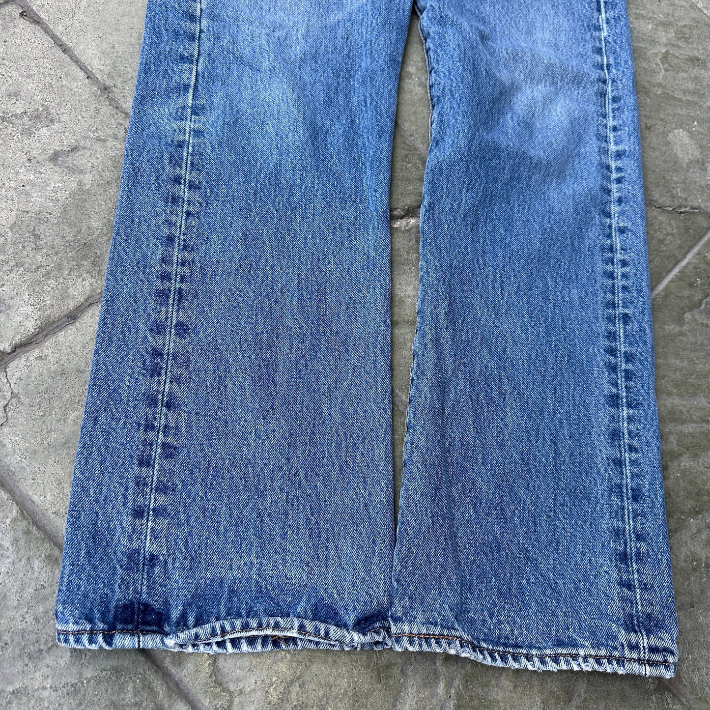 Pantalon Levis 501 De Hombre Talla 34x32 Color Azul Corte Regular o Recto