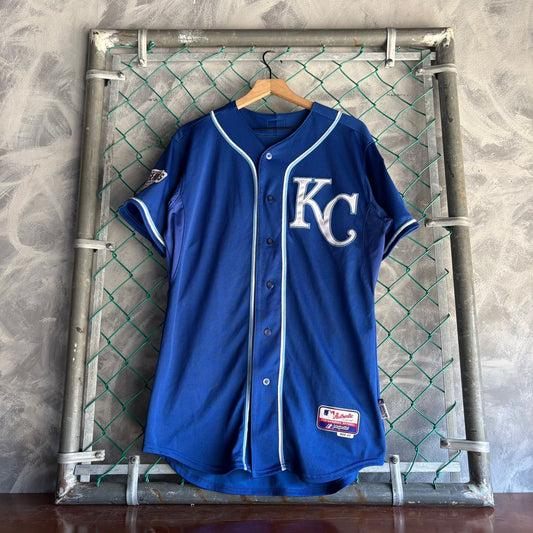 Jersey De Kansas City Royals Majestic De Hombre Talla 44 Color Azul World Series