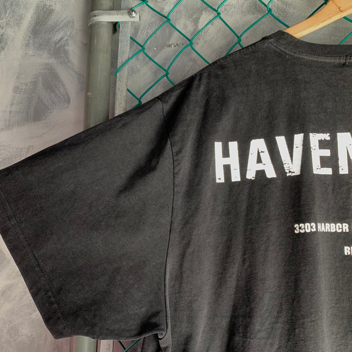 Playera Haven Court Para Hombre Talla XL Color Negro HID'N