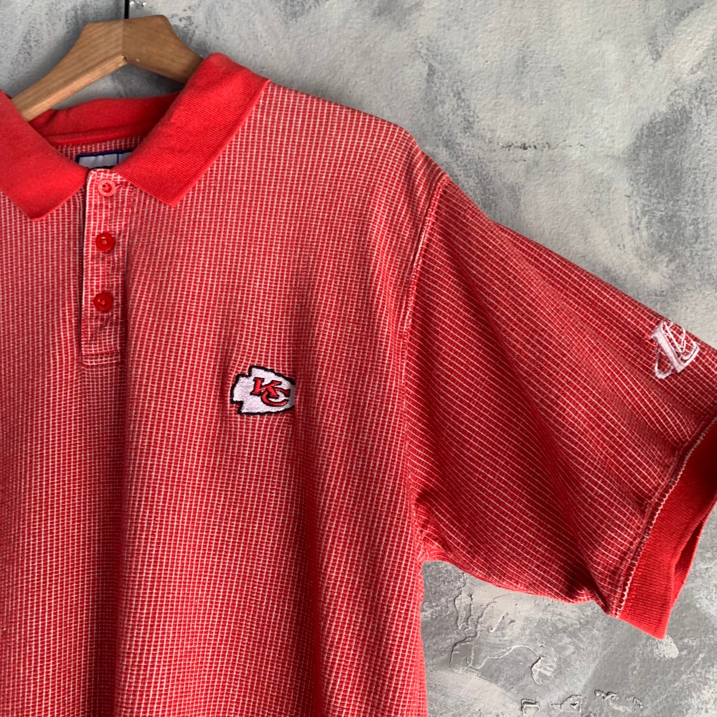Polo Pro Line Para Hombre Talla L Color Rojo NFL Kansas City
