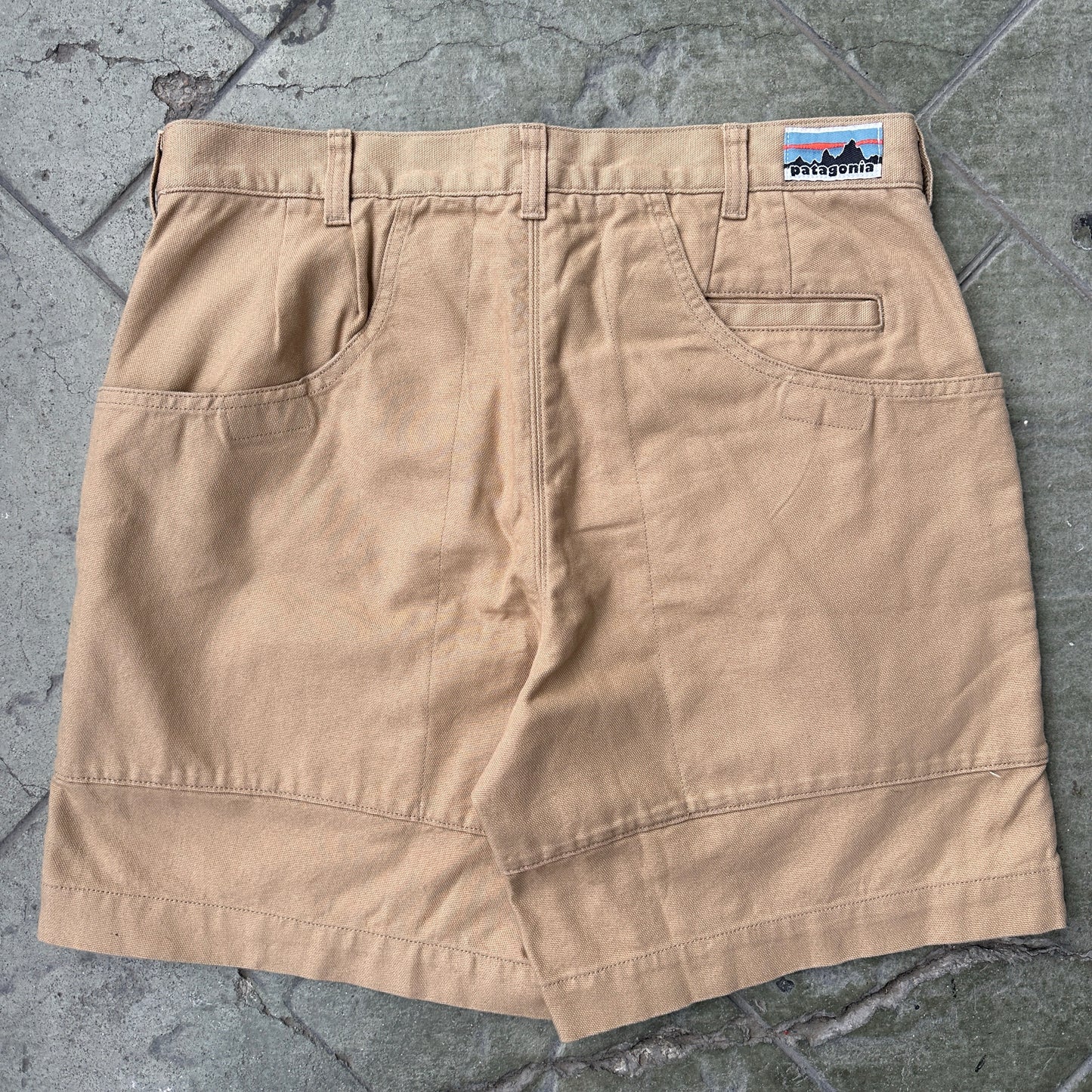 Short Patagonia Vintage De Hombre Talla 32 Color Beige 70s Safari Alpinismo