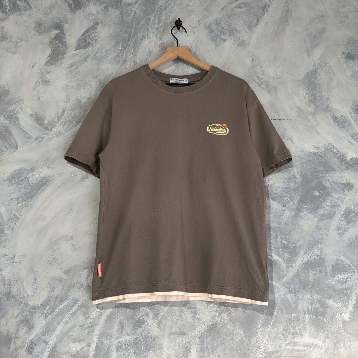 Playera Elfric Edén Para Hombre Talla M Color Café Bannabish