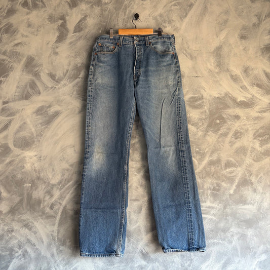 Pantalón Vintage Levi’s 501 Para Hombre Talla 34x36 de Mezclilla Color Azul