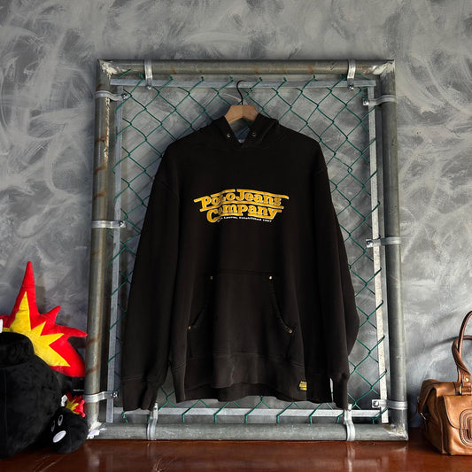 Hoodie Polo Ralph Lauren De Hombre Talla L Color Negro Con Forro Por Dentro Tela Pesada Polo Jeans