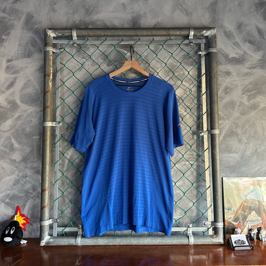 Camisa Nike De Hombre Talla 2XL Color Azul Deportiva De Gimnasio Dri Fit
