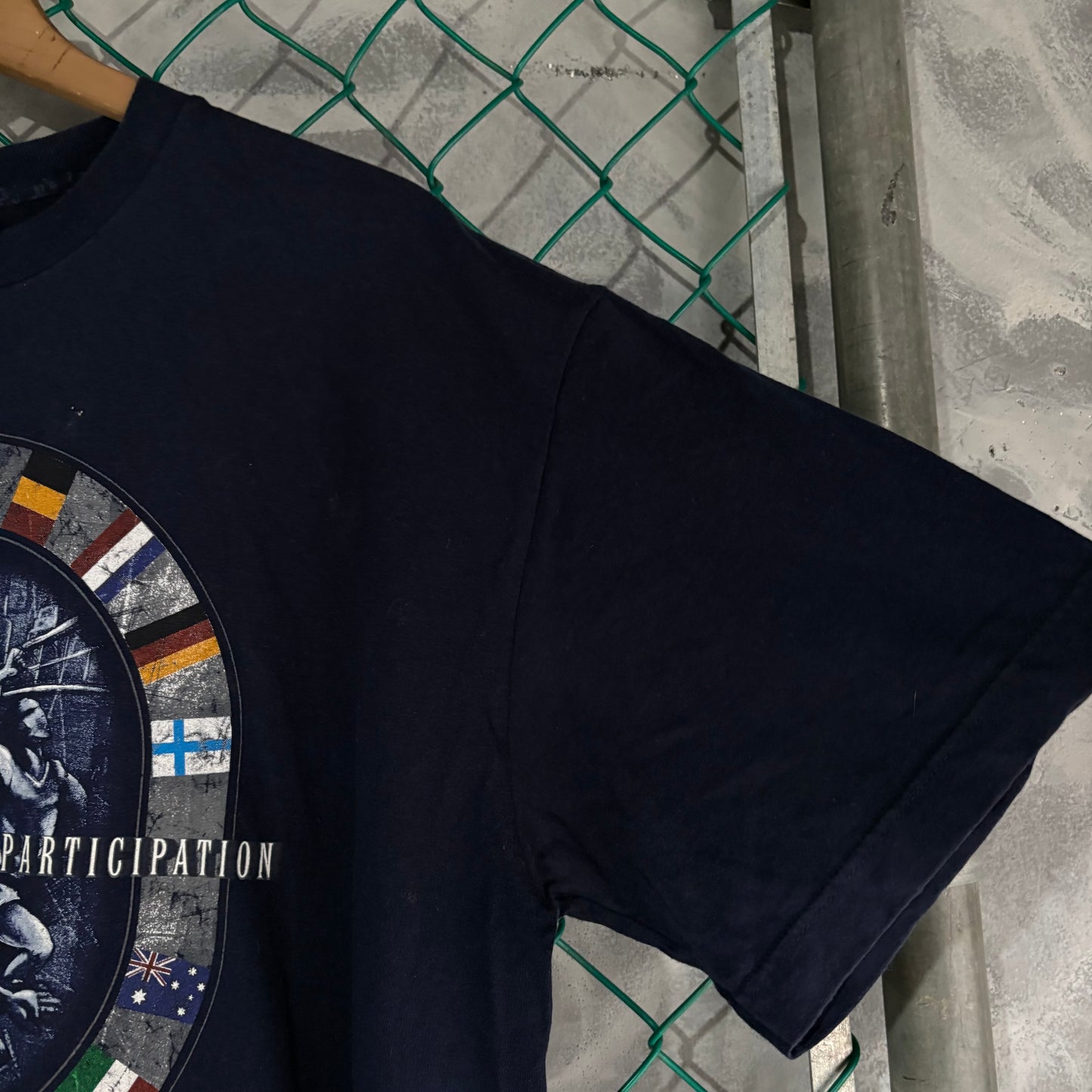 Camisa Vintage Olimpiadas Sidney De Hombre Talla XL Color Azul Marino Australia 2000s
