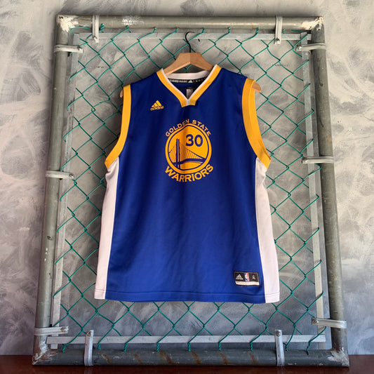 Jersey De Basquetbol Para Hombre Talla XL Color Azul Golden State NBA #30 Curry