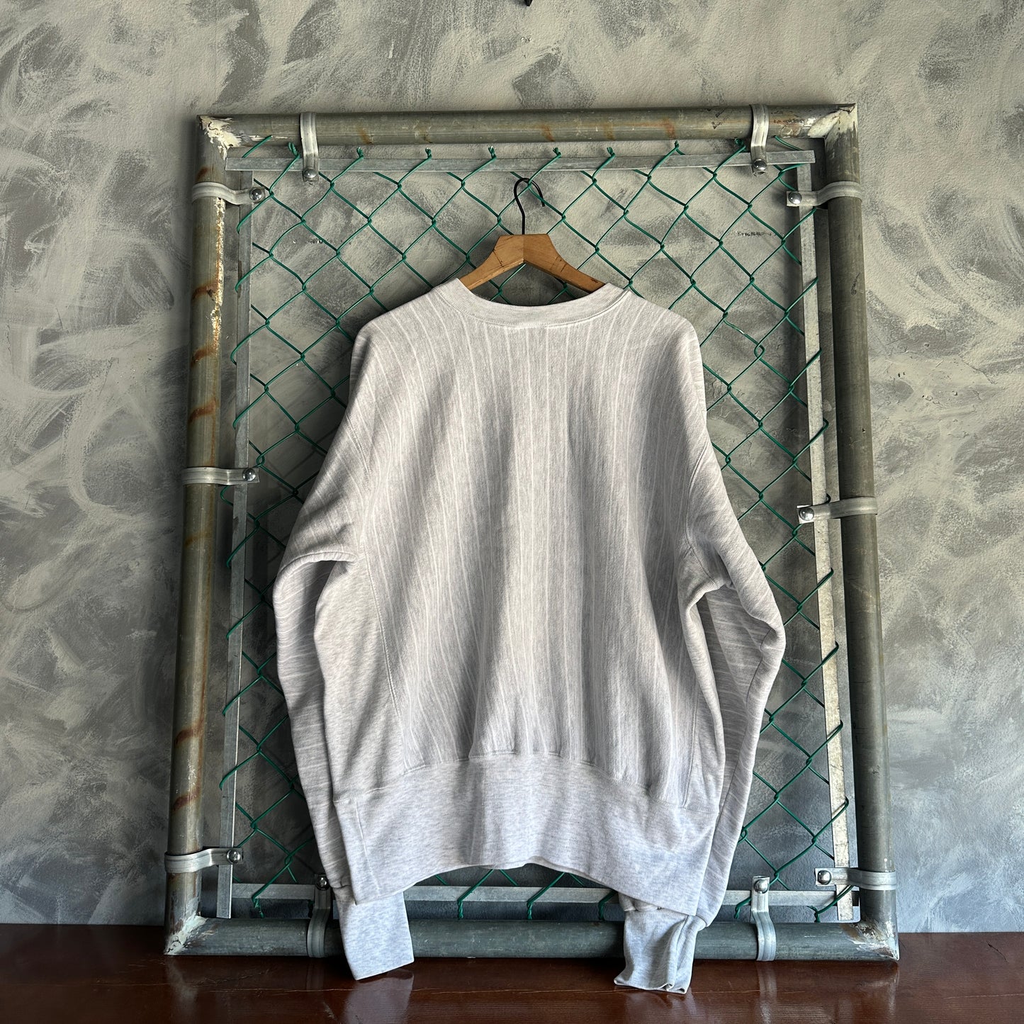 Suéter Vintage Colegial Pikeville De Hombre Talla Xl Color Gris 90s Universitario USA