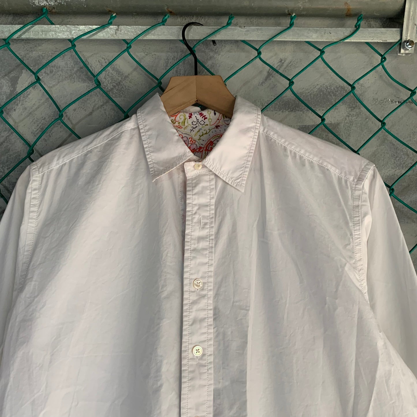 Camisa De Vestir Robert Grahem Para Hombre Talla M Color Blanco