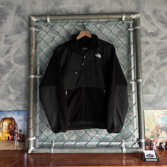 Chamarra North Face De Hombre Talla S Color Negro PolarTec Sin detalles con ziper y sin gorro TNF
