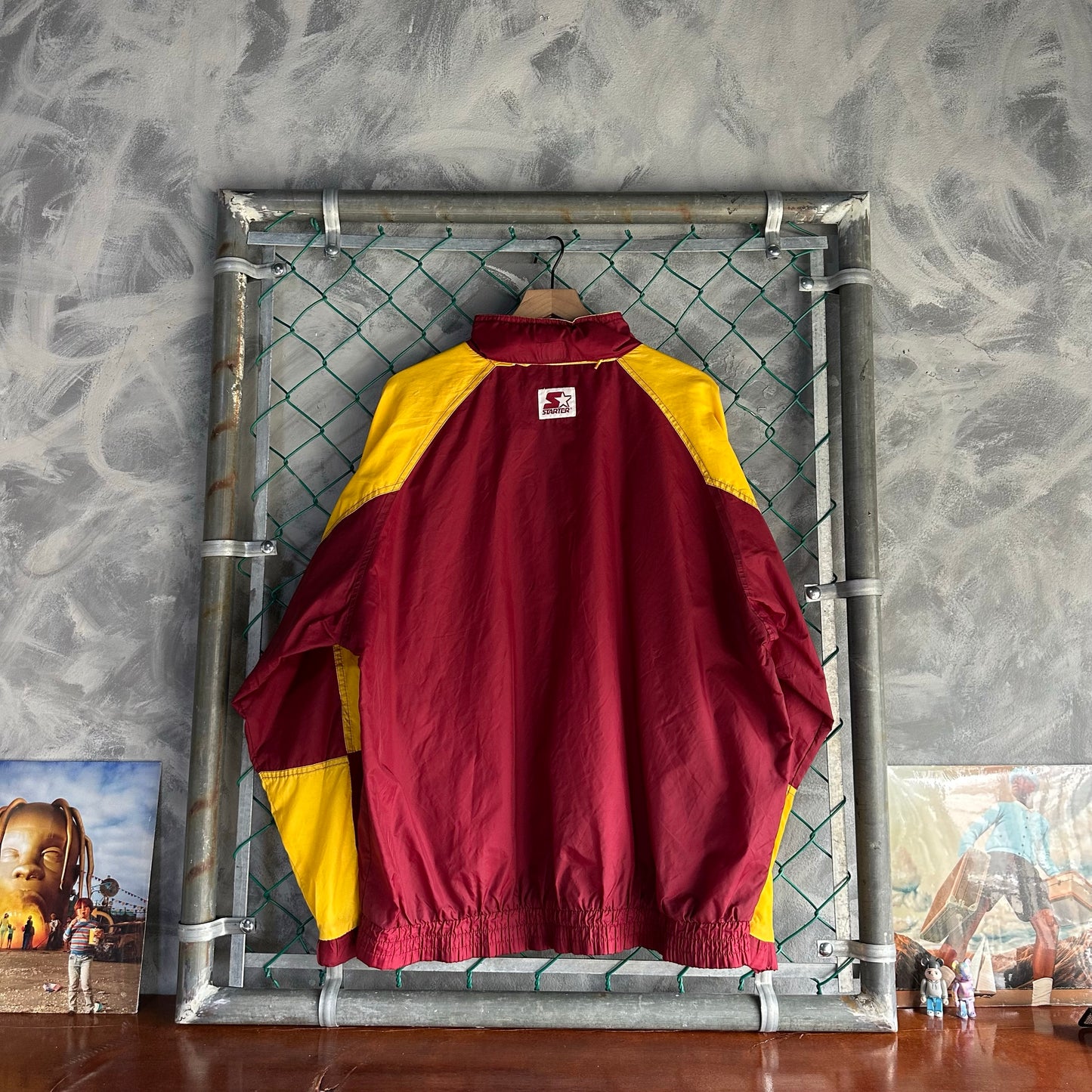 Chamarra Vintage Starter Redskins De Hombre Talla Xl Color Rojo Red Skins de Washington
