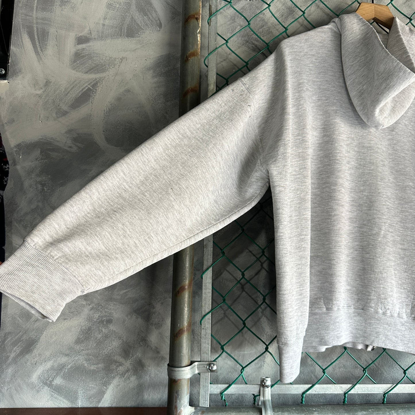 Suéter de zíper vintage RUSSELL De Hombre Talla 2XL queda a XL color Gris 90s Zip Up