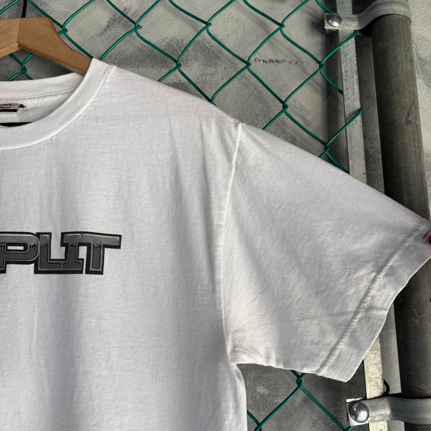 Playera Split Para Hombre Talla M Color Blanco
