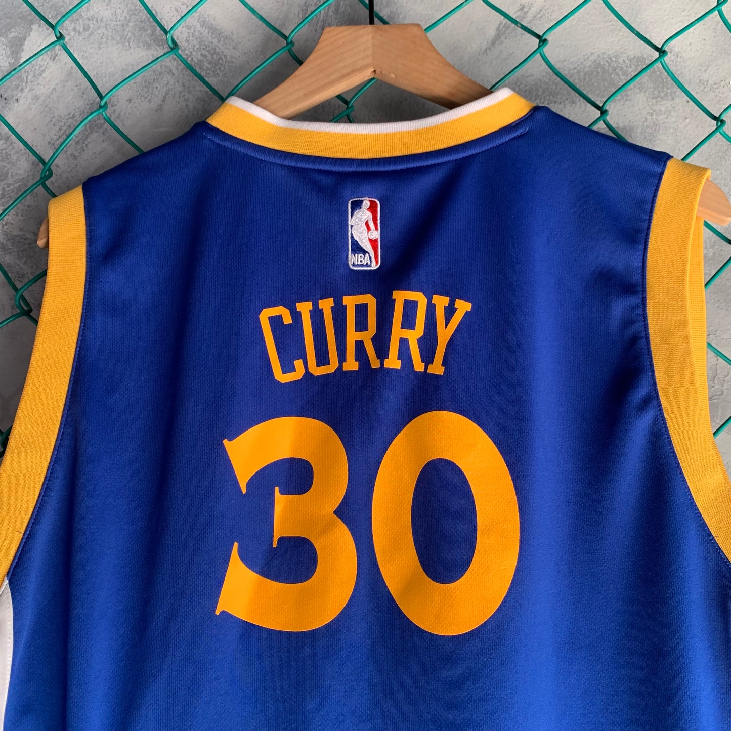 Jersey De Basquetbol Para Hombre Talla XL Color Azul Golden State NBA #30 Curry