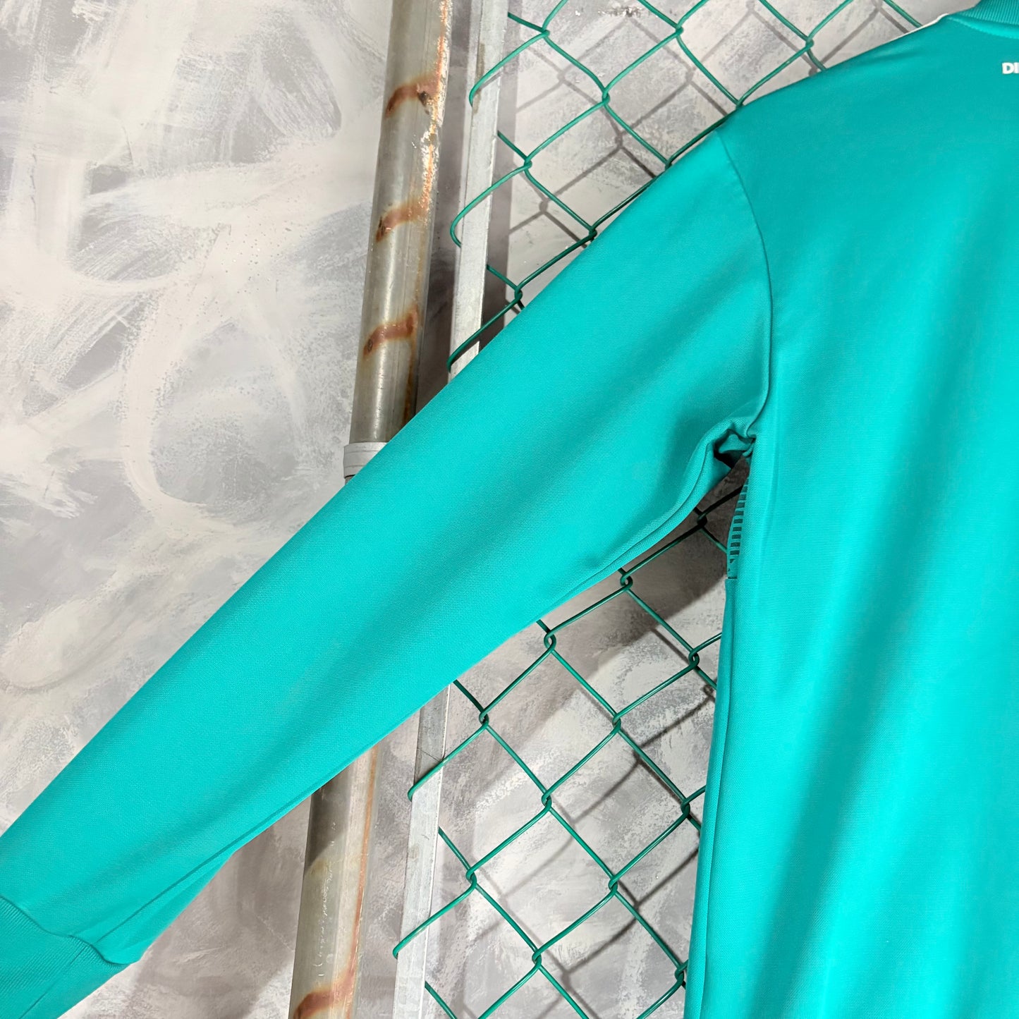 Suéter de zíper Adidas Para Hombre Talla S Color Azul Selección De Alemania Futbol Soccer