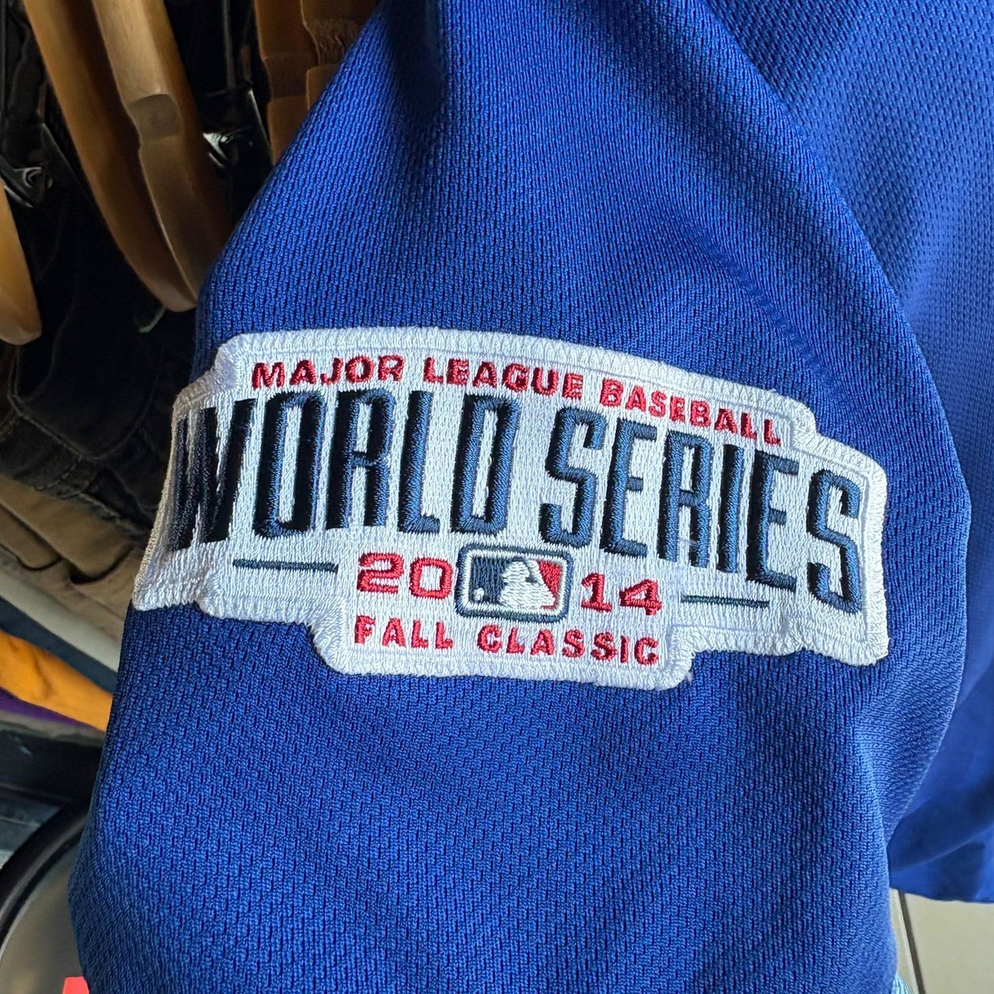 Jersey De Kansas City Royals Majestic De Hombre Talla 44 Color Azul World Series