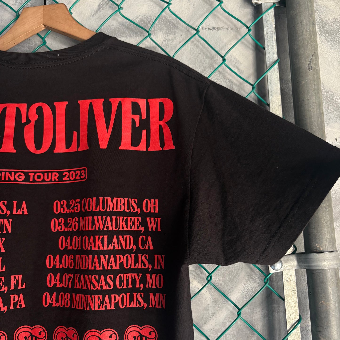 Playera Para Hombre Talla L Color Negro Don Toliver Spring Tour 2023