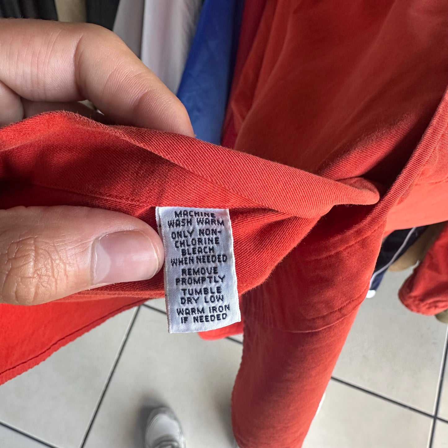 Camisa Polo Ralph Lauren De Hombre Talla XL Color Rojo De Tela Gruesa