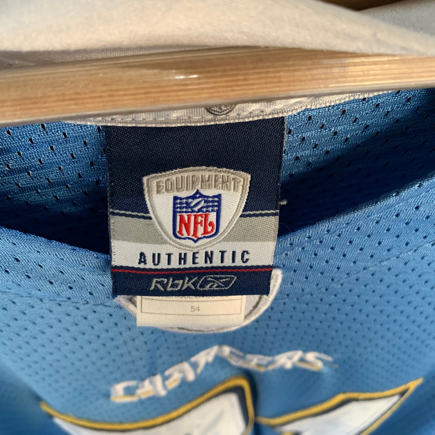 Jersey Reebook Para Hombre Talla 2XL Color Azul San Diego Chargers NFL Tomlinson #21