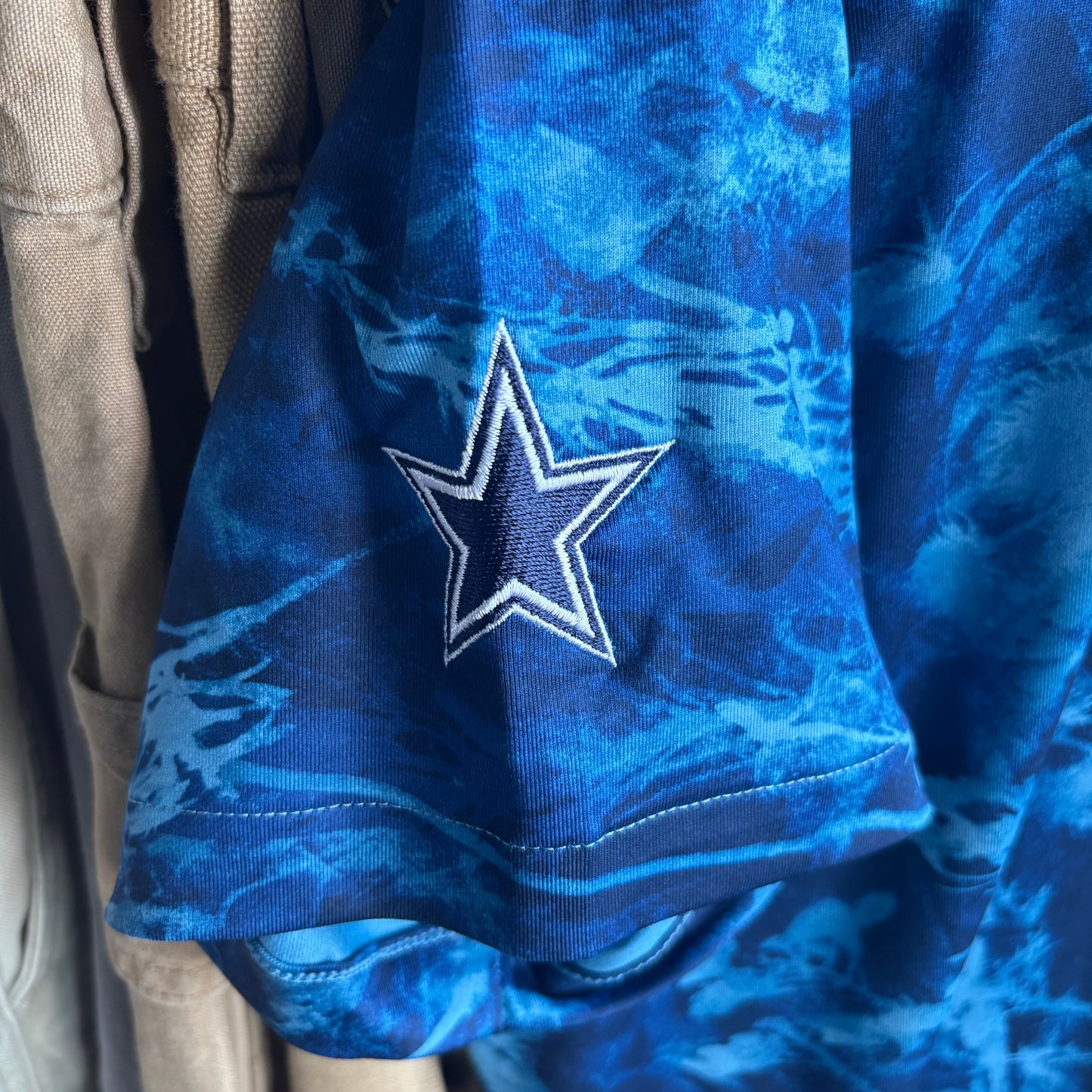 Polo Nike Hombre M Azul Cowboys NFL Golf